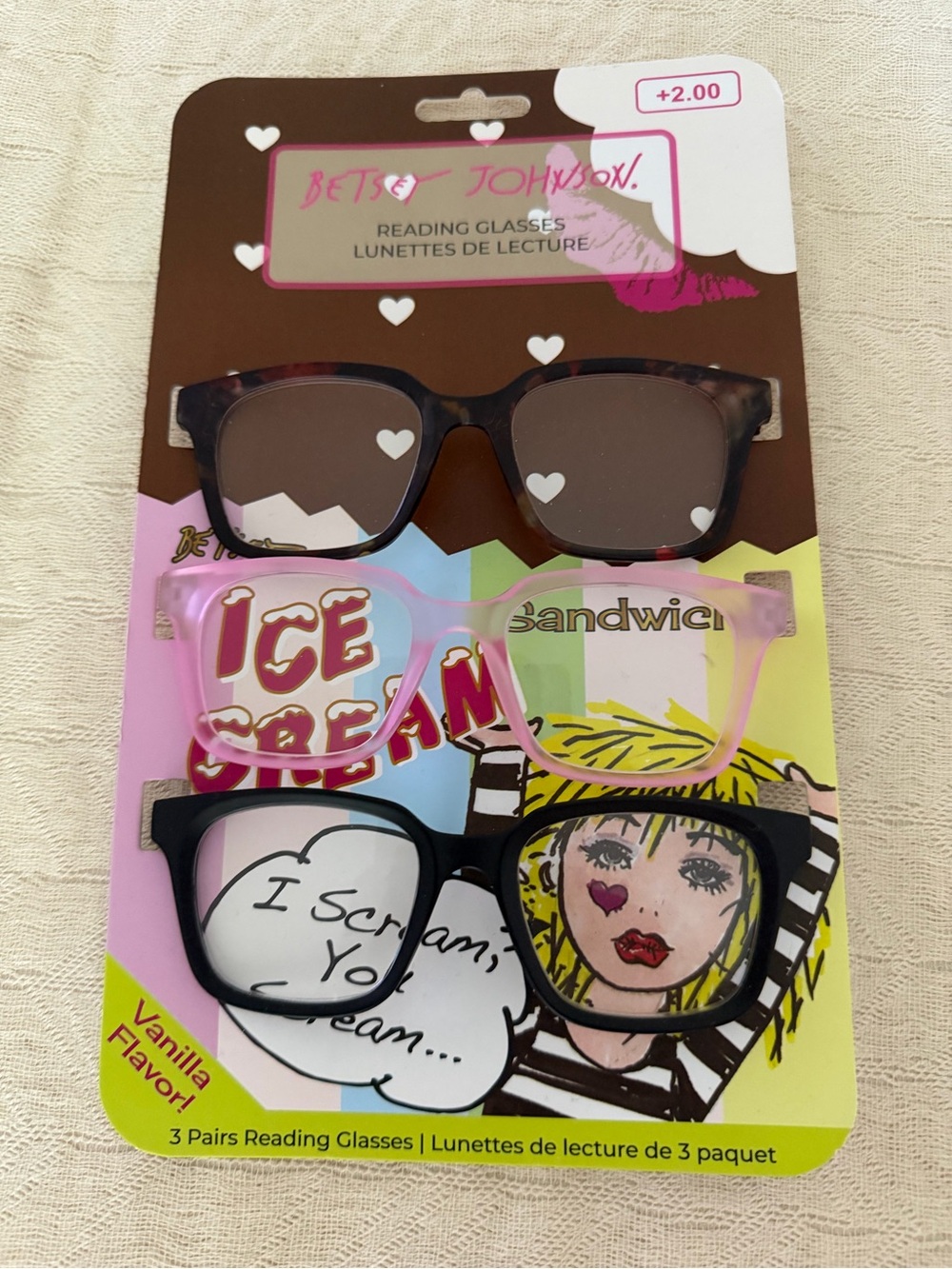 Betsey Johnson Reading Glasses